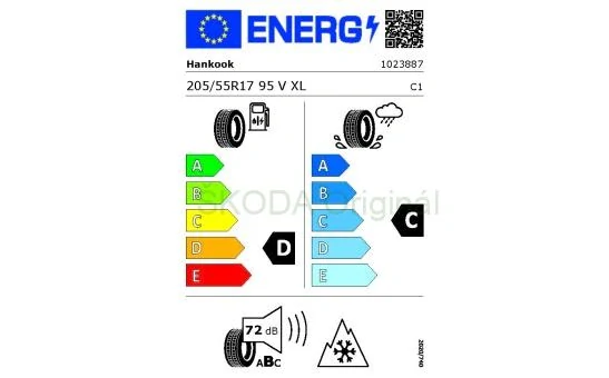Kompletní zimní kolo Lyra 17" pro Octavia IV