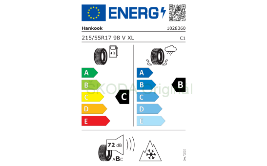 Kompletní zimní kolo Triton 17" pro Karoq