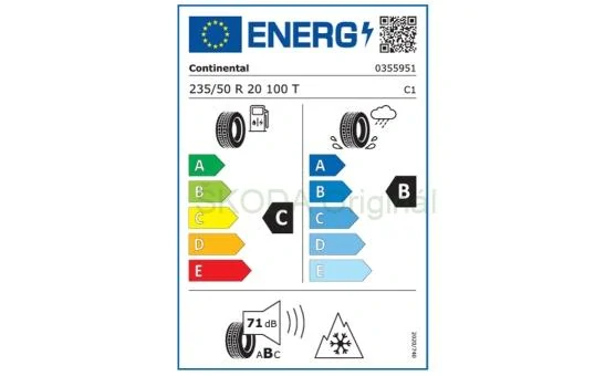 Kompletní zimní kolo Asterion 20" pro Enyaq