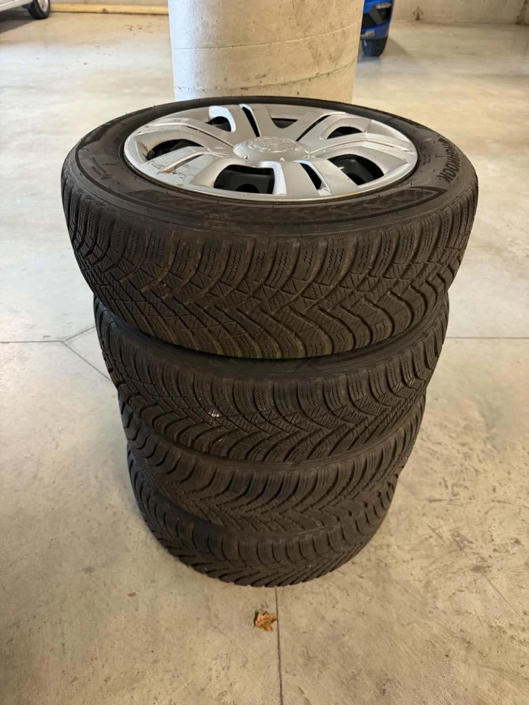 SADA kompletních zimních kol 15" pro FABIA III + Rapid