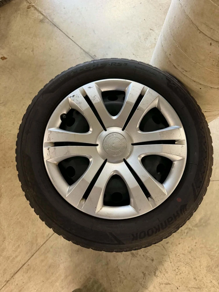SADA kompletních zimních kol 15" pro FABIA III + Rapid